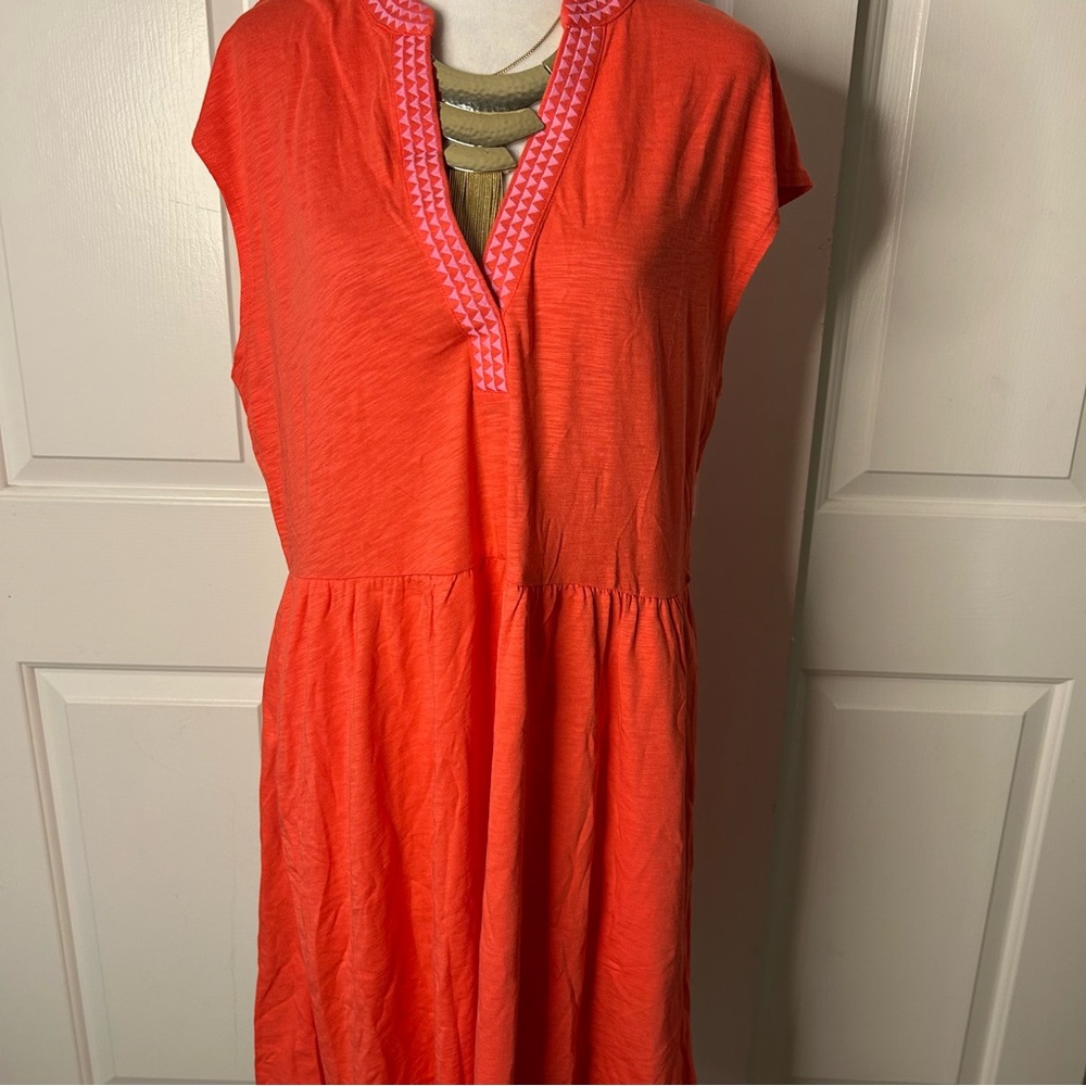 Boden Chloe Embroidered Short Dress (size 14) - Picture 6 of 10
